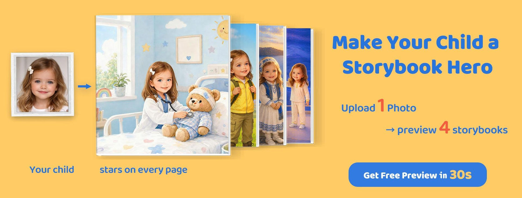 Make Your Child a Storybook Hero