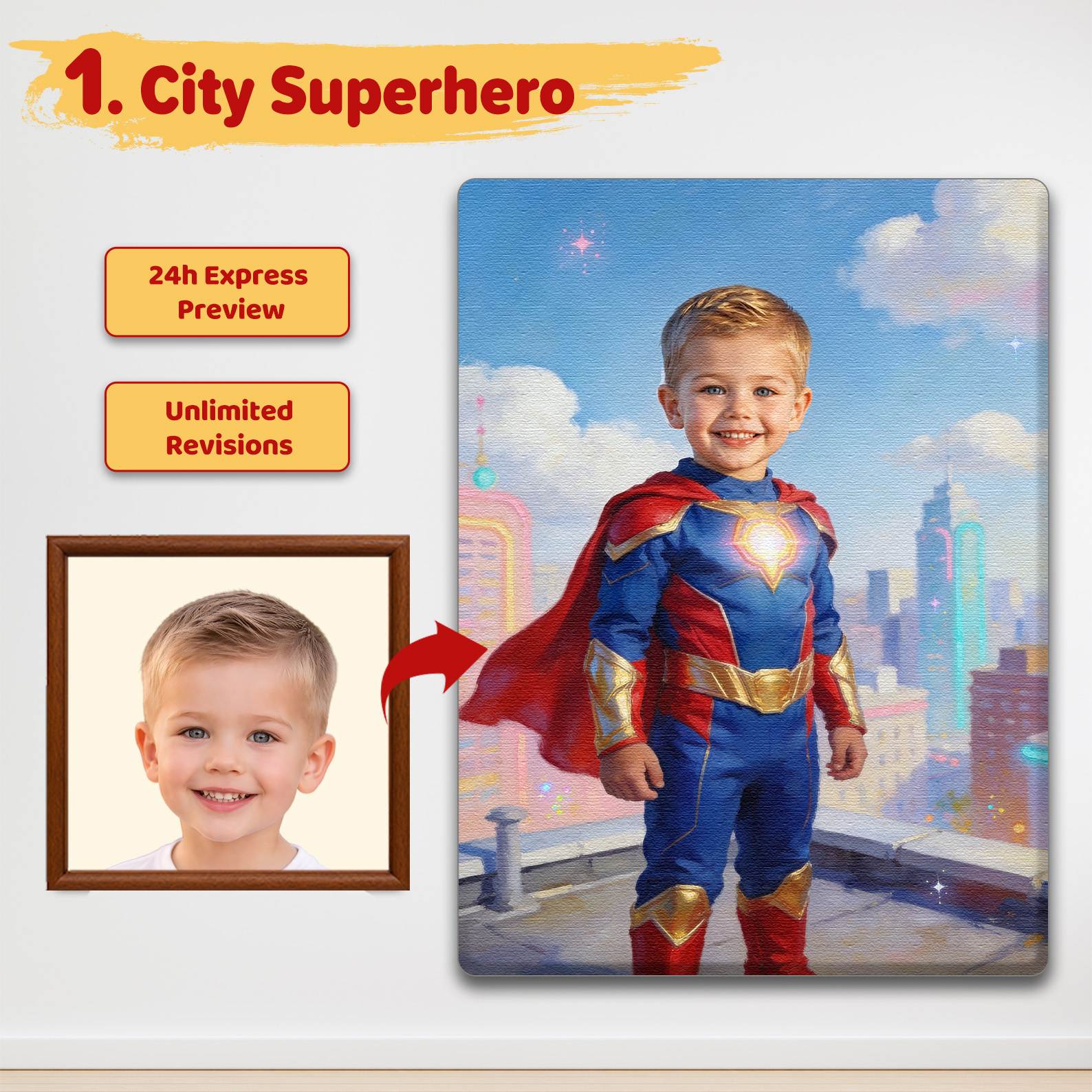 Personalized Portrait - Adventure Series