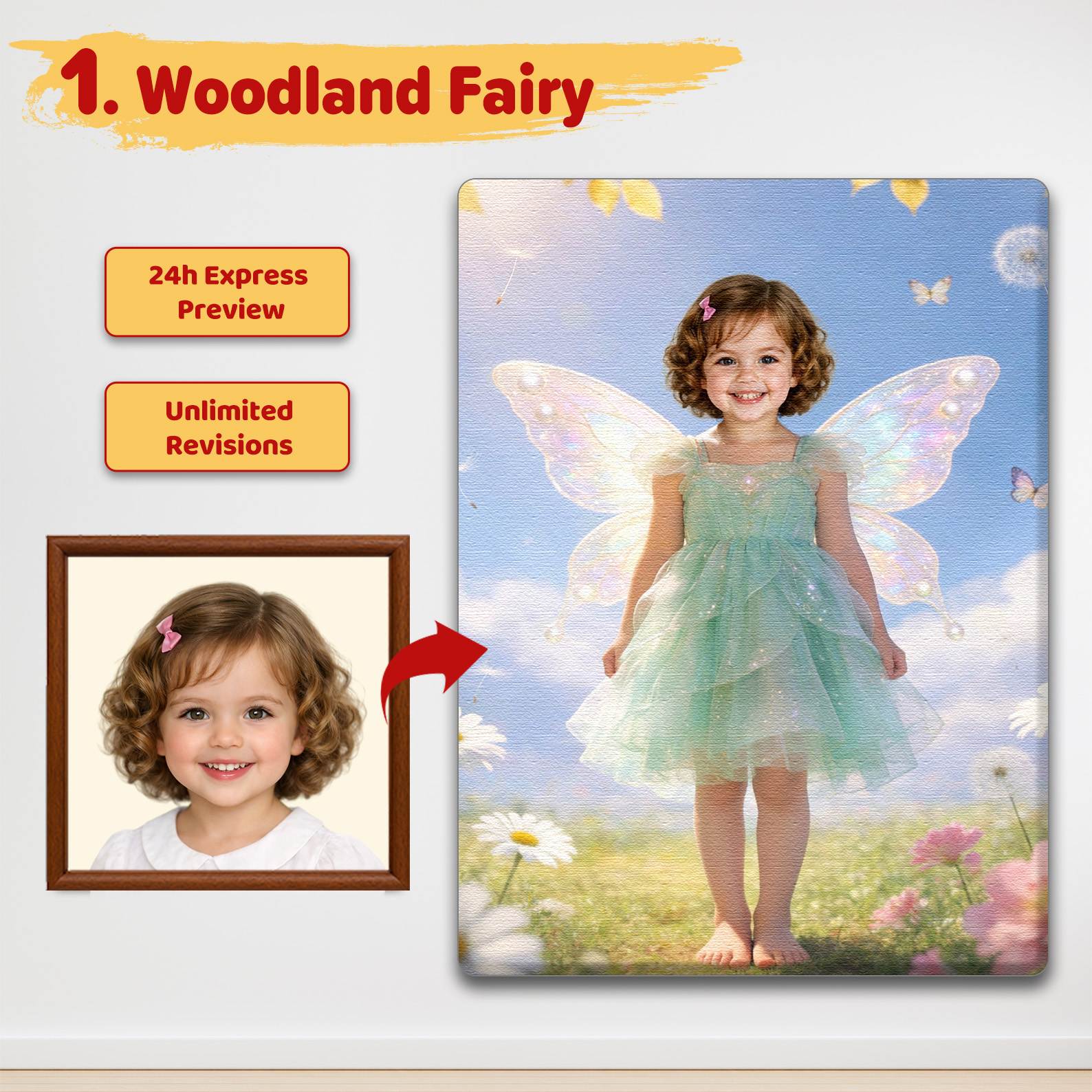 Personalized Portrait - Dream Series