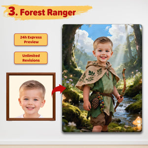 Personalized Portrait - Adventure Series