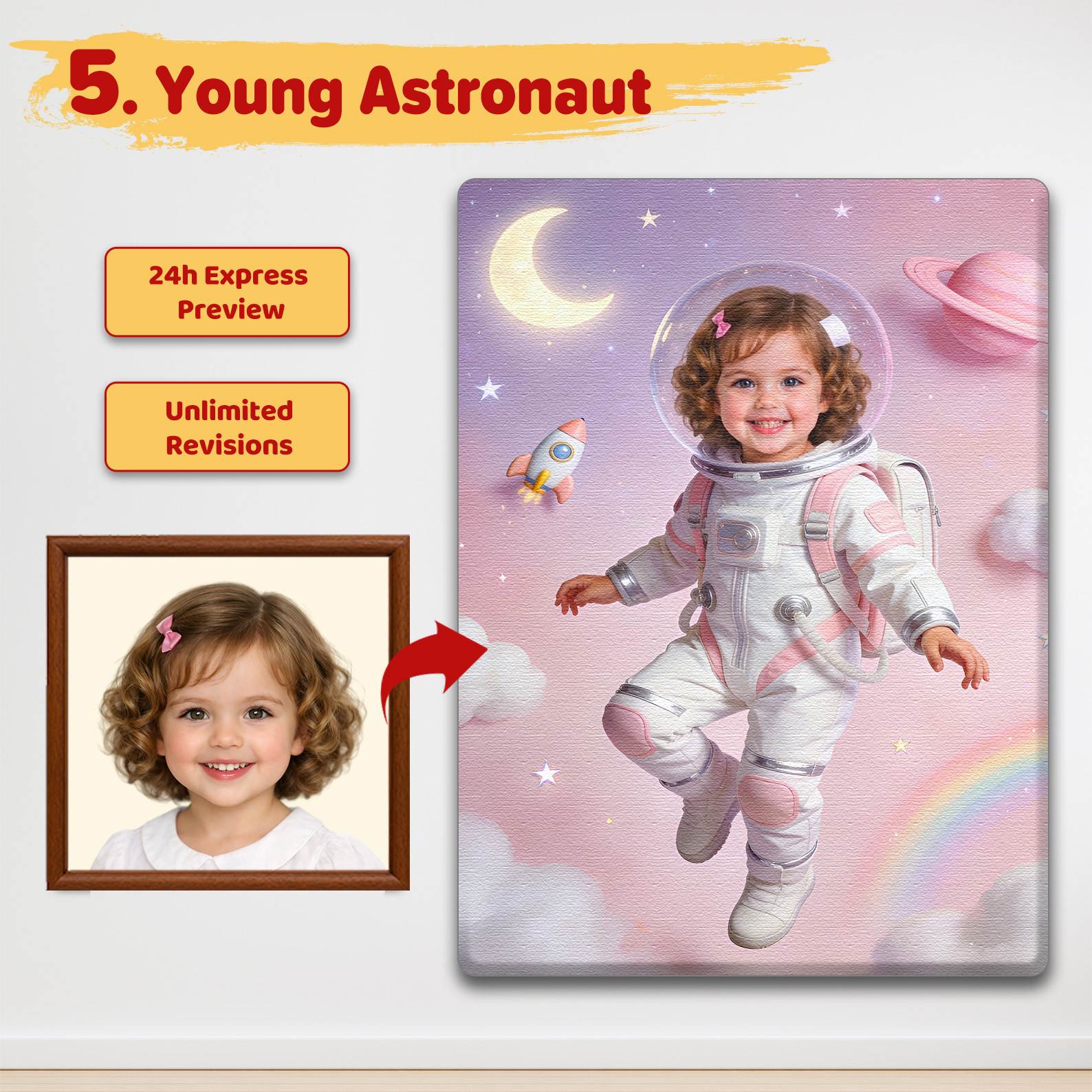 Personalized Portrait - Dream Series