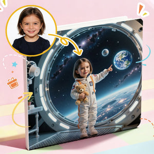 Portratale_Personalized storybook sample pages themed in Solar_System