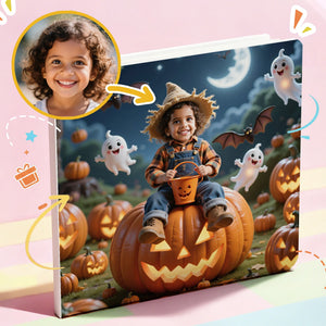 Portratale_ sample pages of Personalized storybook themed in Halloween best gift for children