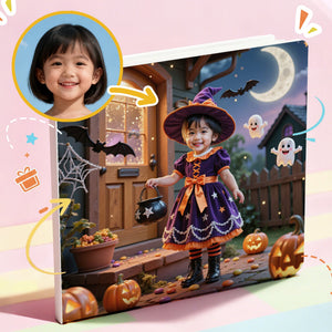 Portratale_ sample pages of Personalized storybook themed in Halloween best gift for children