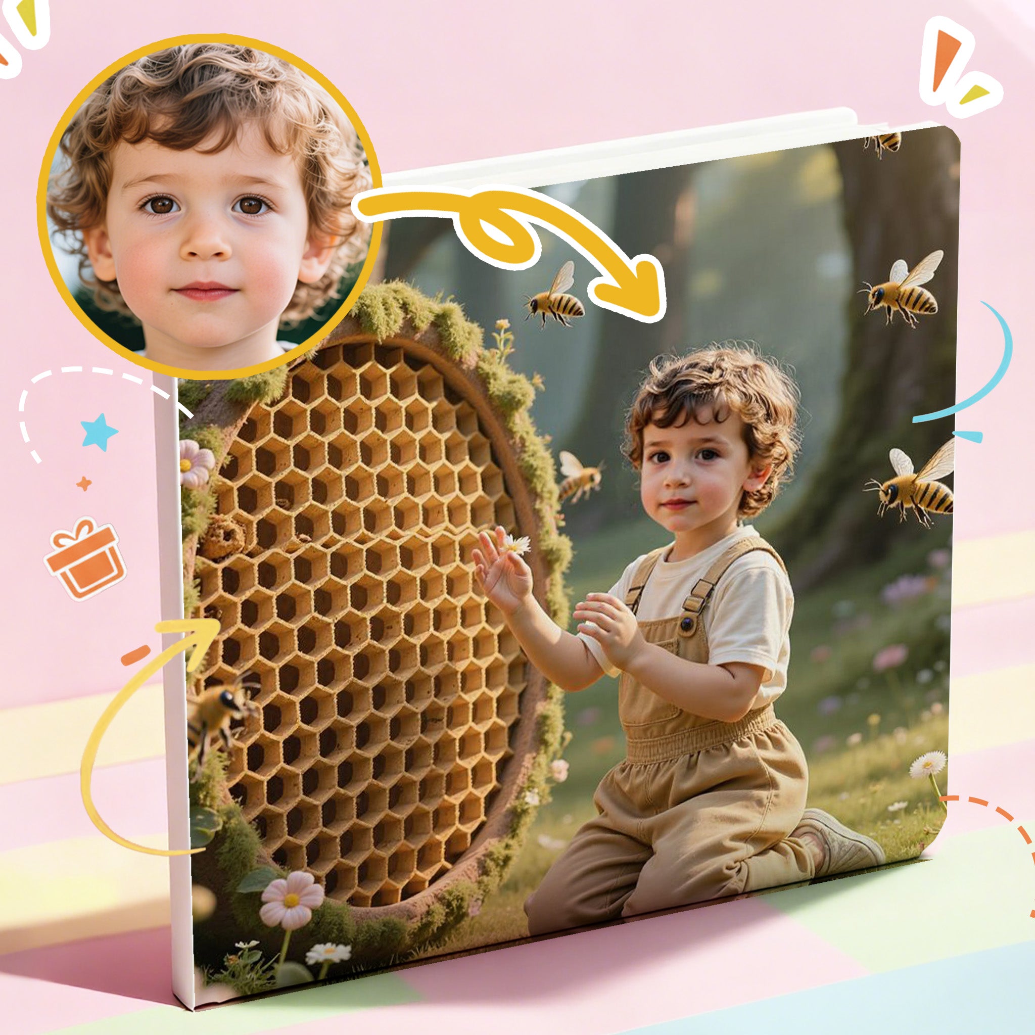 Portratale_ sample pages of Personalized storybook themed in Nature best gift for children