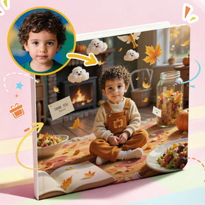 Portratale_ sample pages of Personalized storybook themed in Thanksgiving best gift for children