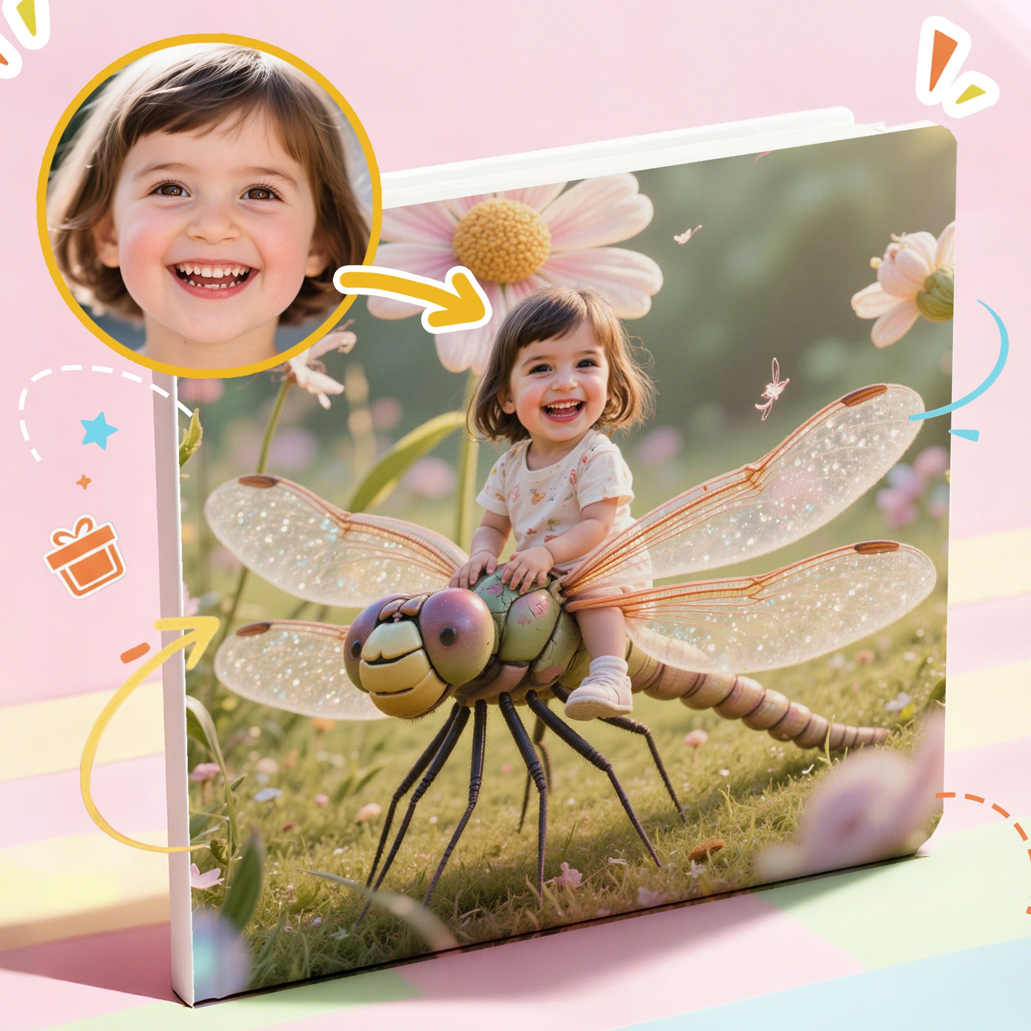 Portratale_ sample pages of Personalized storybook themed in Tiny World best gift for children