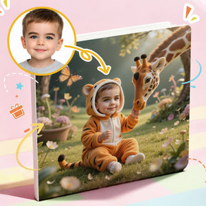 Portratale_ sample pages of Personalized storybook themed in animals and zoo best gift for children