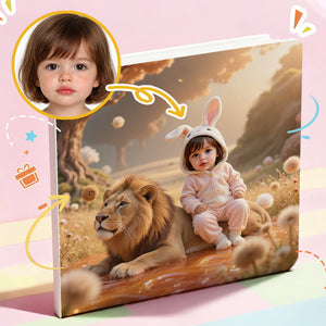 Portratale_ sample pages of Personalized storybook themed in animals and zoo best gift for children