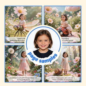 Portratale, personalized book page sample, themed in farm and nature 2