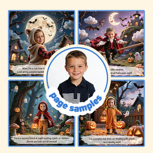 Portratale personalized storybook sample pages themed in Holiday Traditions 4