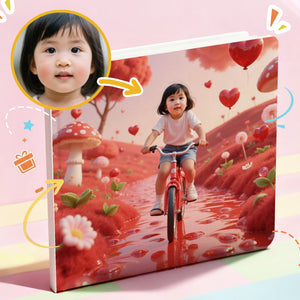 Portratale_ sample pages of Personalized storybook themed in colors best gift for children